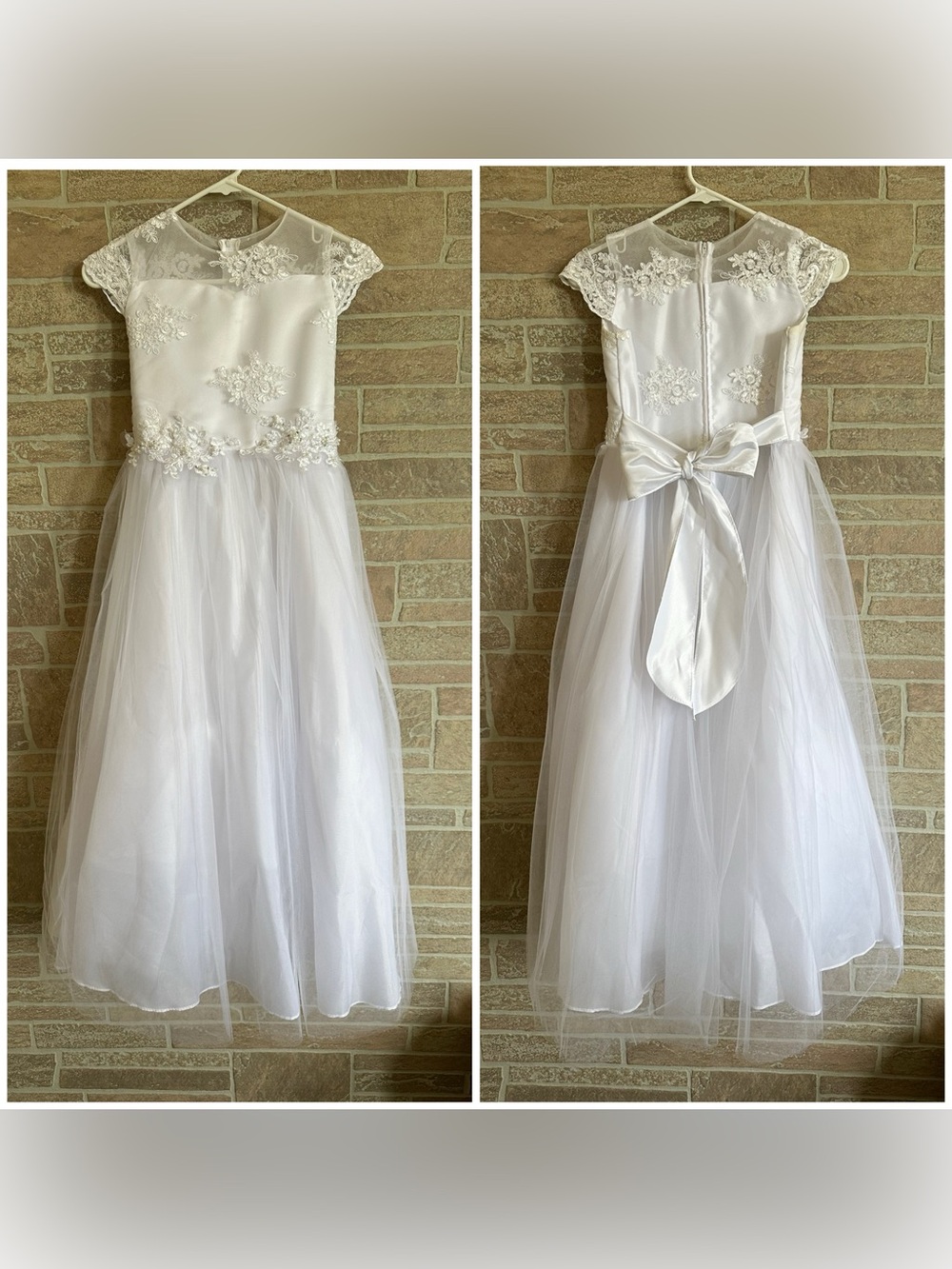 Petite Adele White Dress